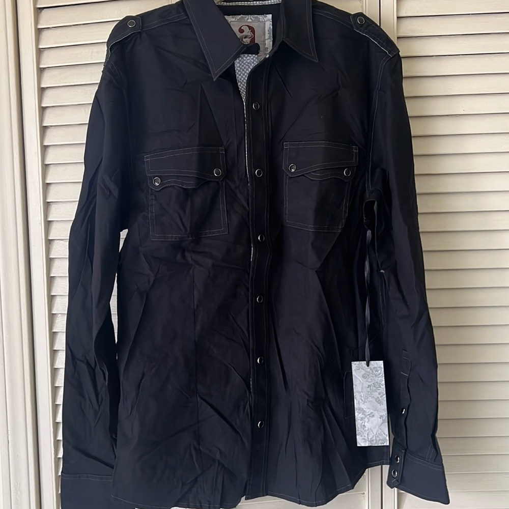 Apartment men’s button down shirt